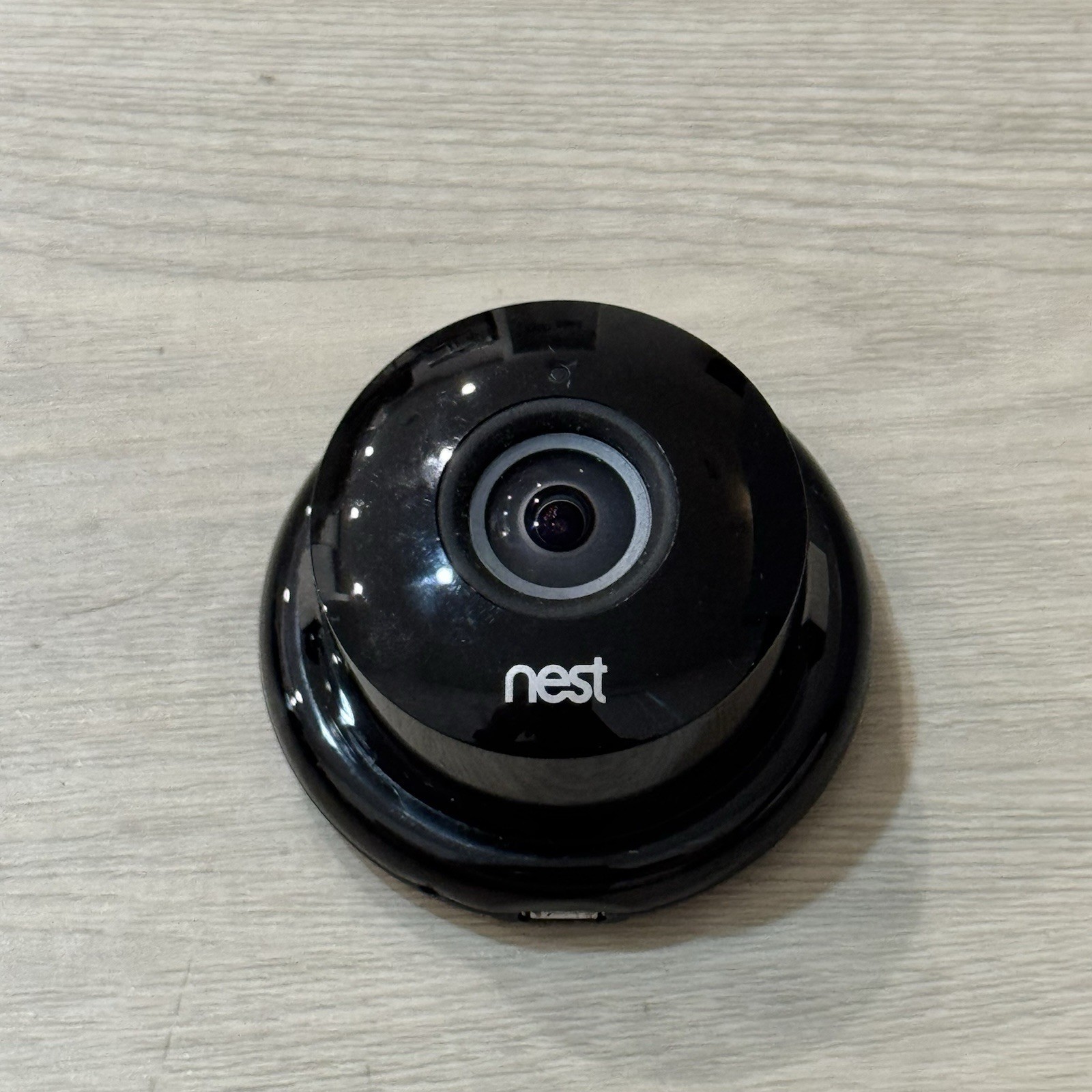 Google Cam Indoor Security Camera A0005 1st Gen Tested Wired Pre-owned
