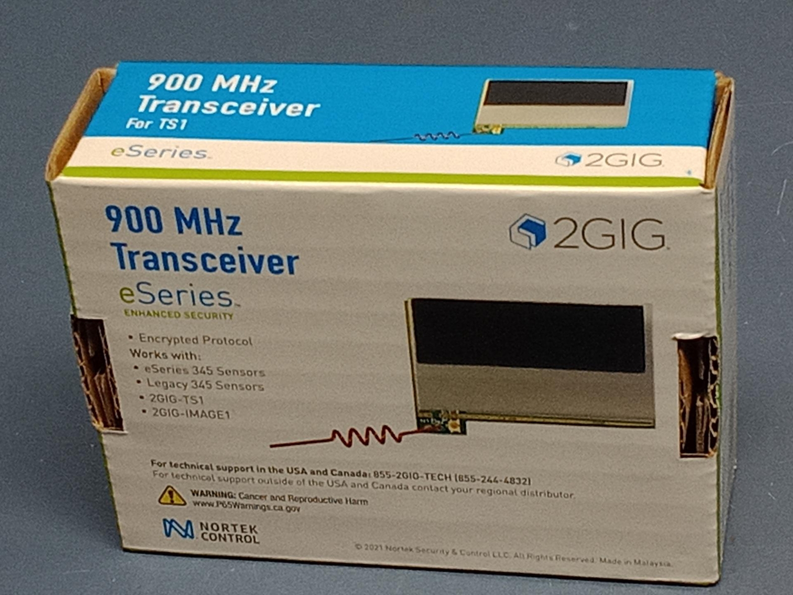 2GIG GC2e Wireless Receiver for 345/900Mhz+Encrpted Sensors