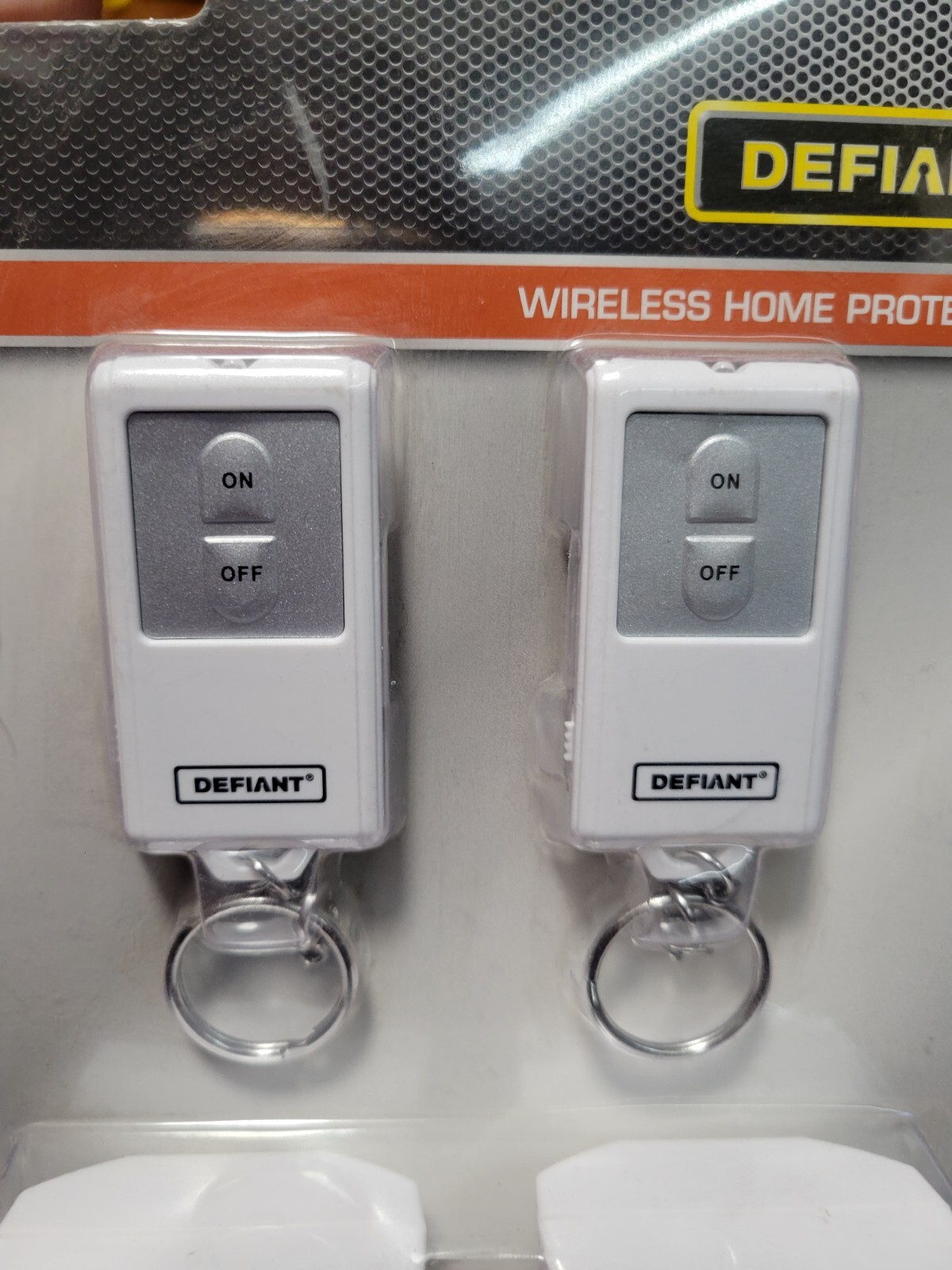 (1) New Defiant Wireless Home Protection System: 4 Window/door, 2 Motion, 2 Glas