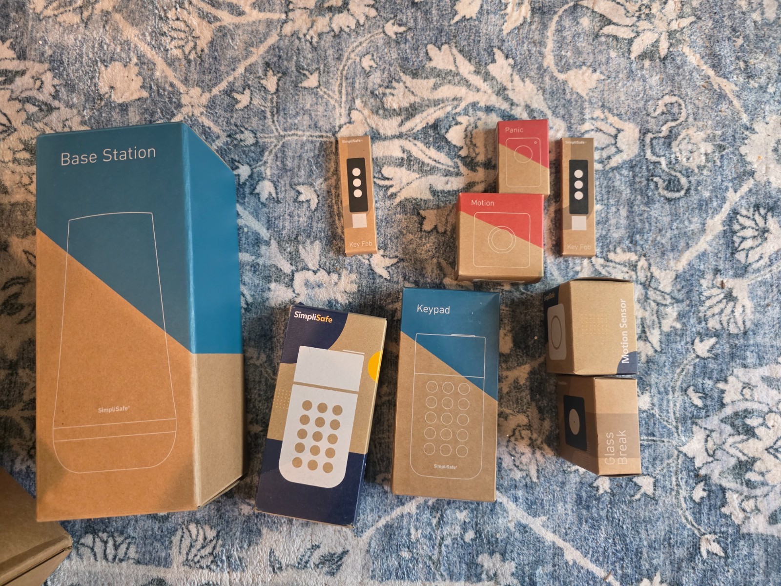SimpliSafe Home Security System – Base Station Keypad Motion Sensor Glass Break
