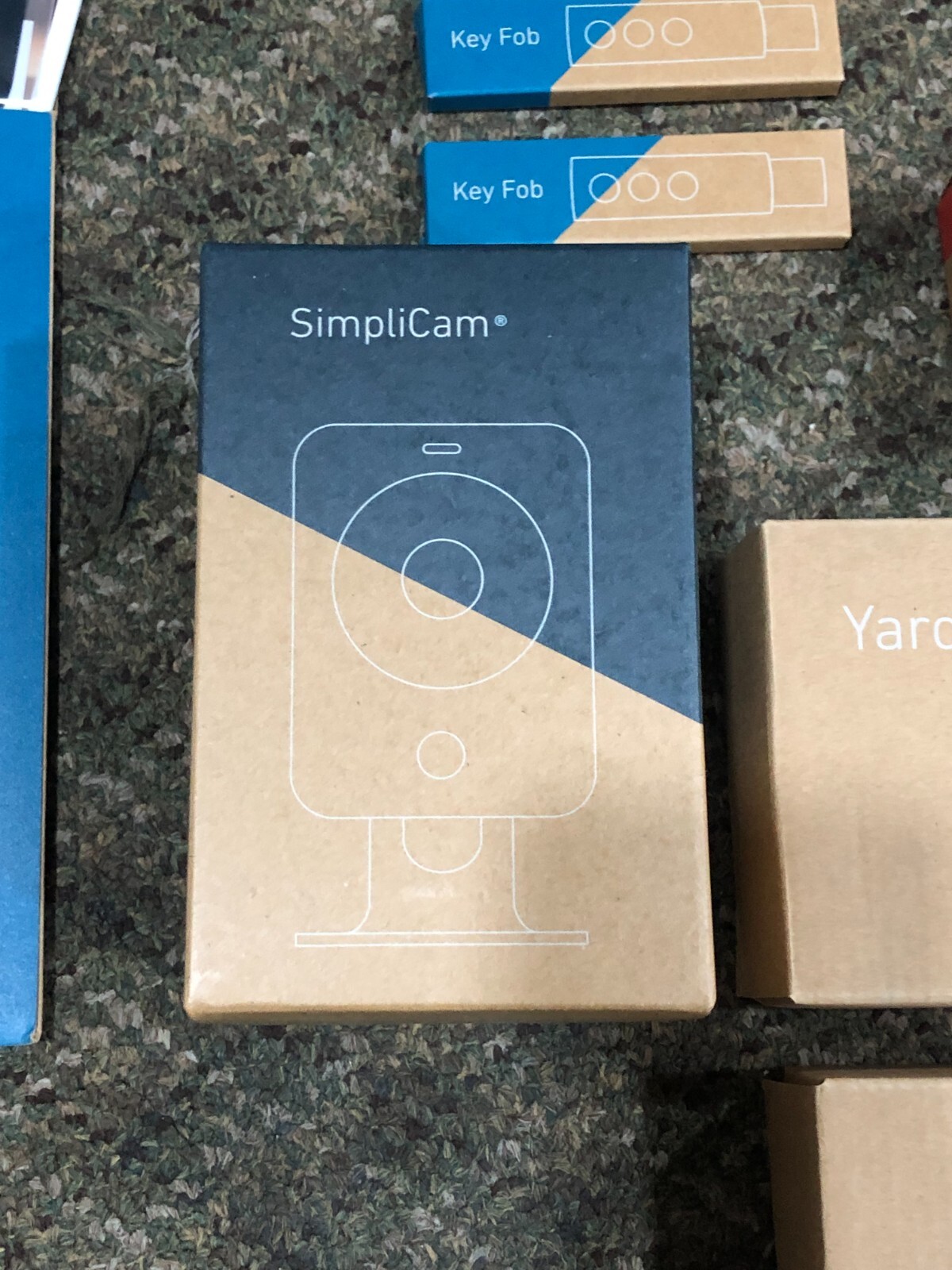 SimpliSafe Base Station, Key Pads, Camera, Motion sensors, Entry, Key Fobs MORE