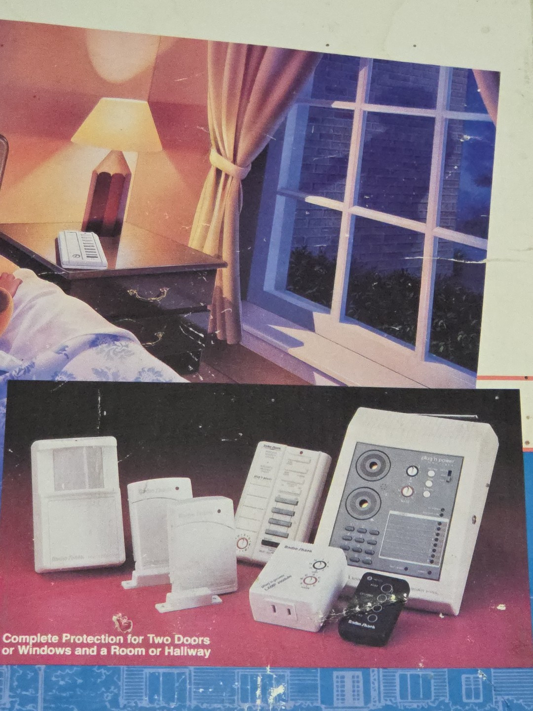 Radio Shack Wireless Home Security System from 1994 – 61-2610 49-2551A