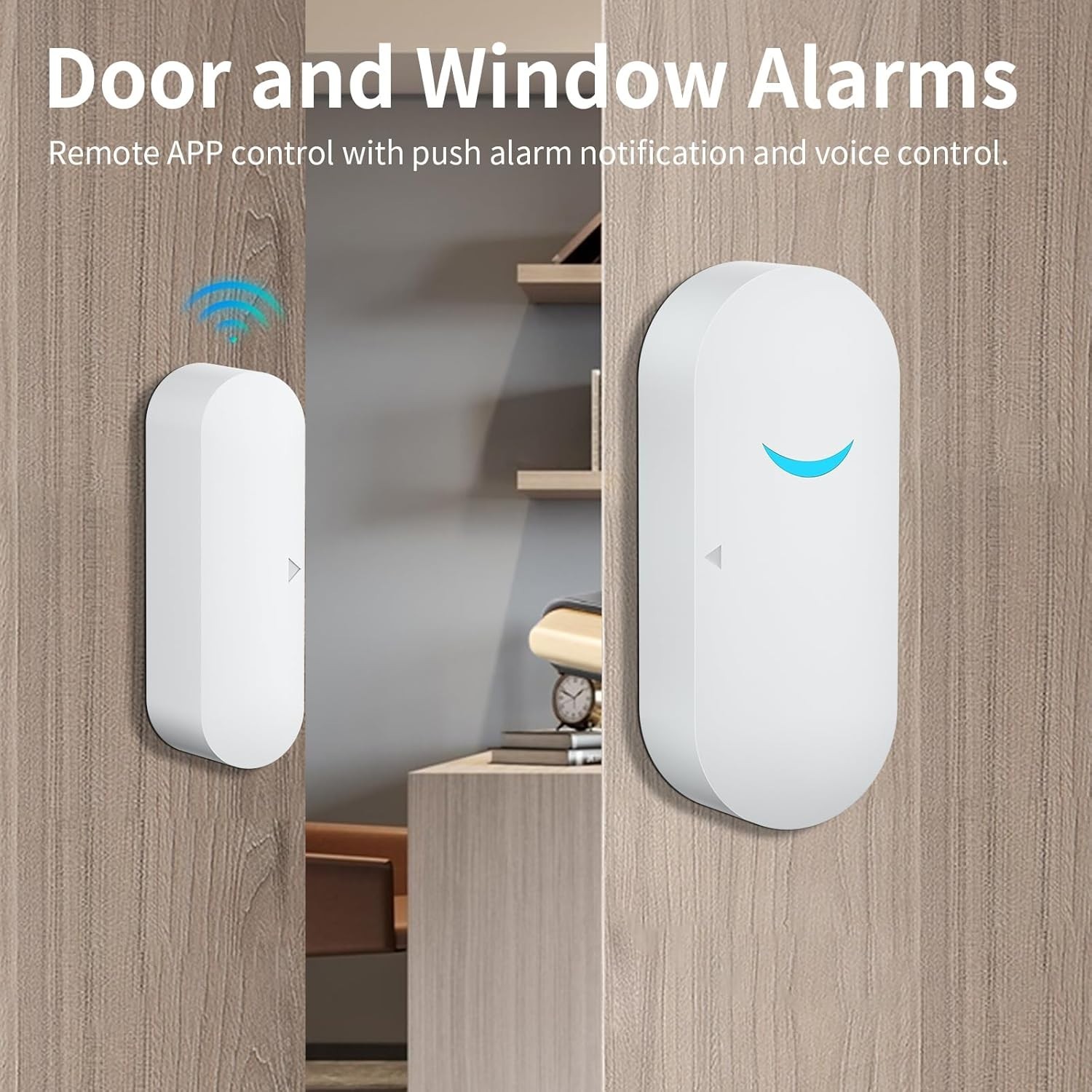 eMylo WiFi Smart Alarm Kit, Home Security Alarm System, 4 Pieces