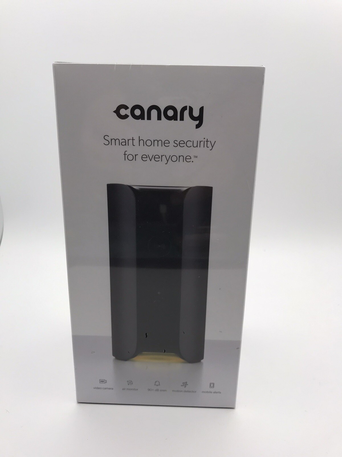 Canary Smart Home Security Camera – Black CAN100USBK | Open box