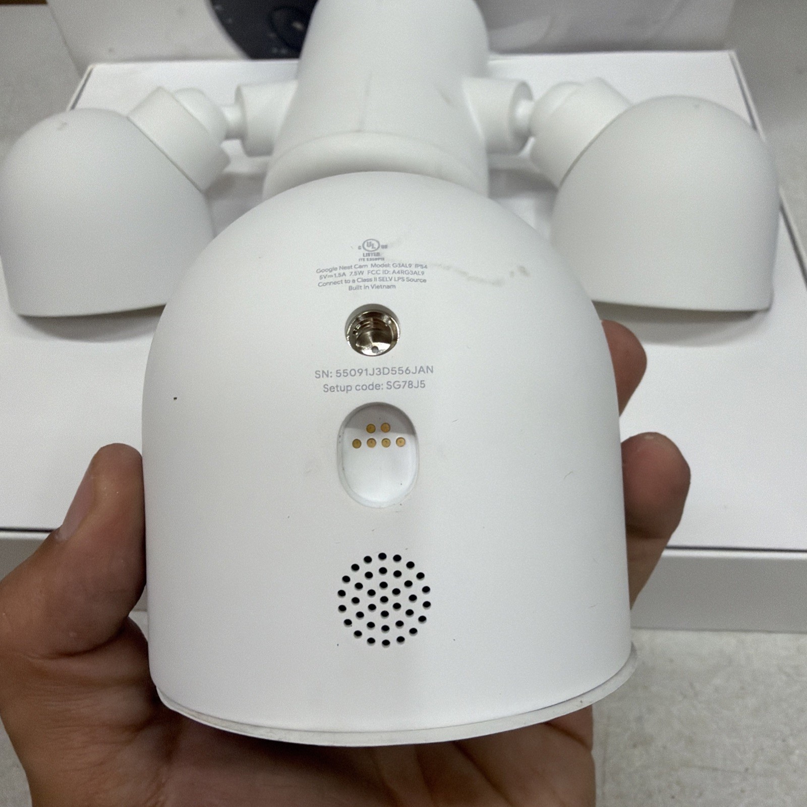 Google Nest Cam Floodlights With Smart Security Camera