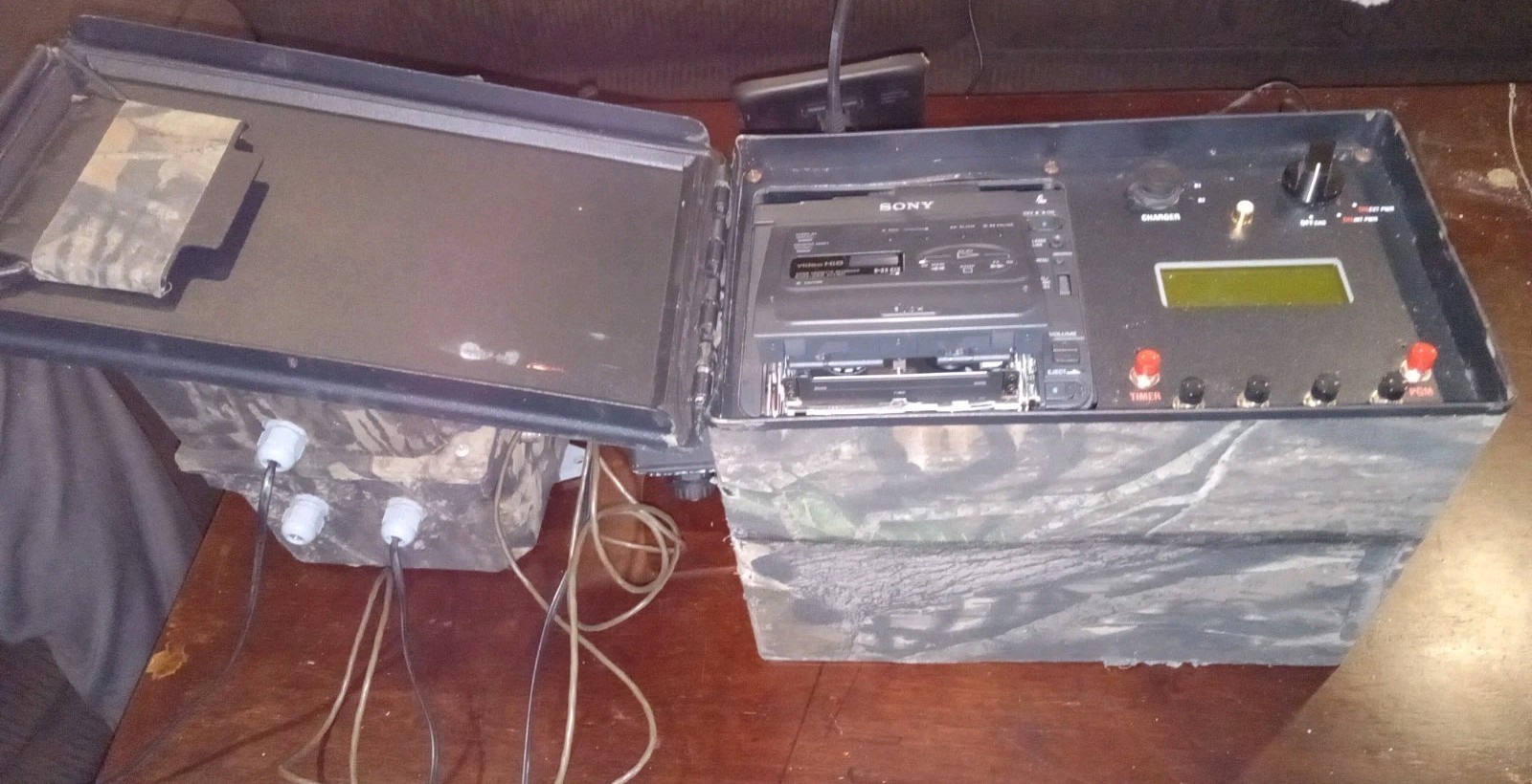 Sony EVO 250 Camo Hunting Trail Video Surveillance Recorder Infrared Camera TV