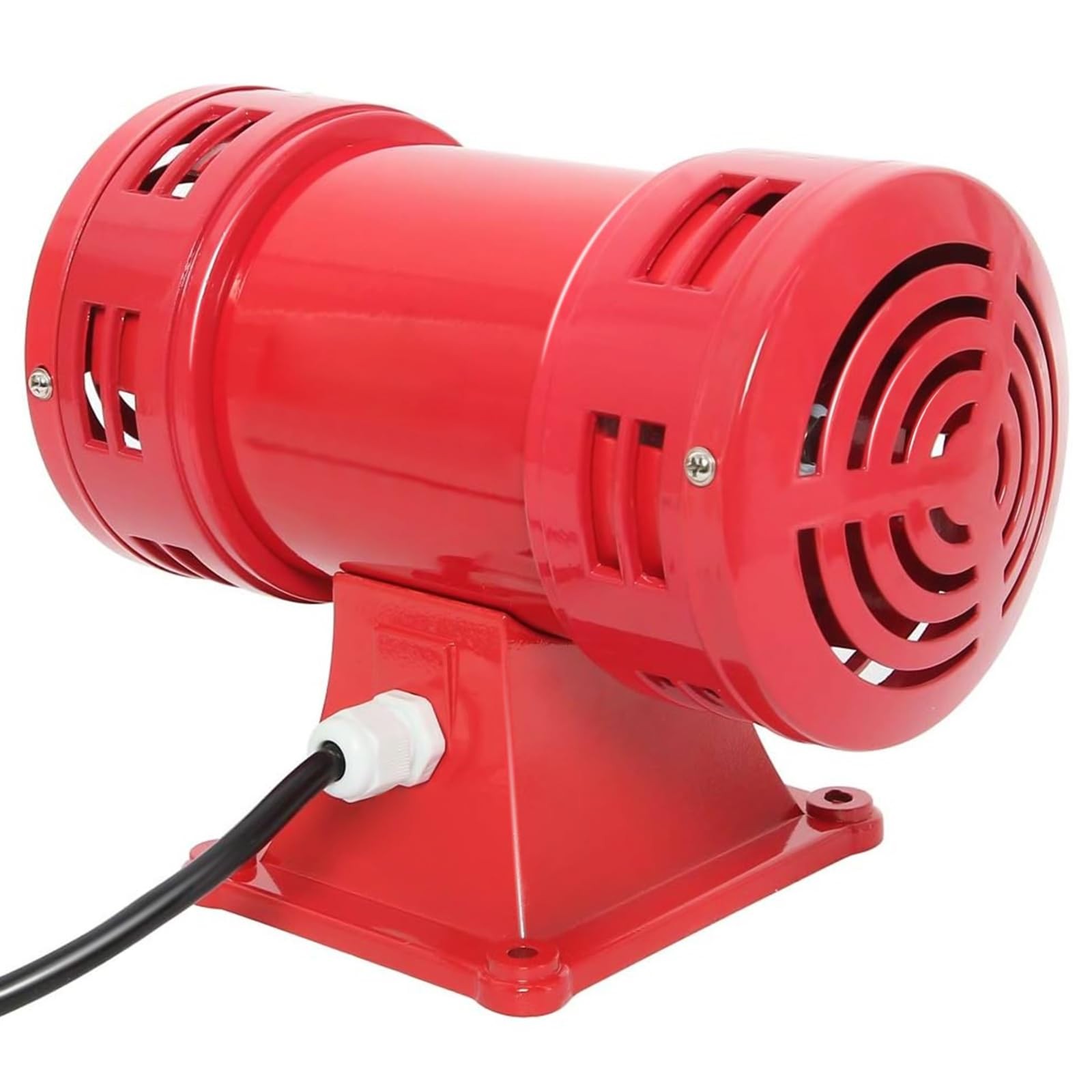 YaeCCC Air Raid Siren, 110V Electric Motor Driven Siren Alarm – 150db, Super …