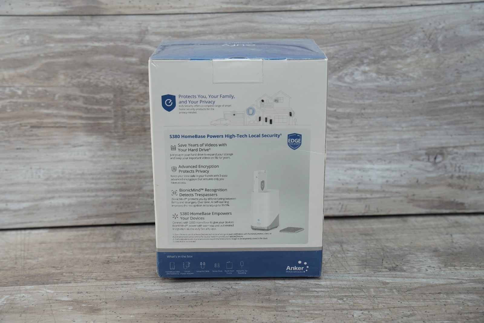 eufy S380 HomeBase 3 Edge Security Center Local Expandable Storage up to 16TB