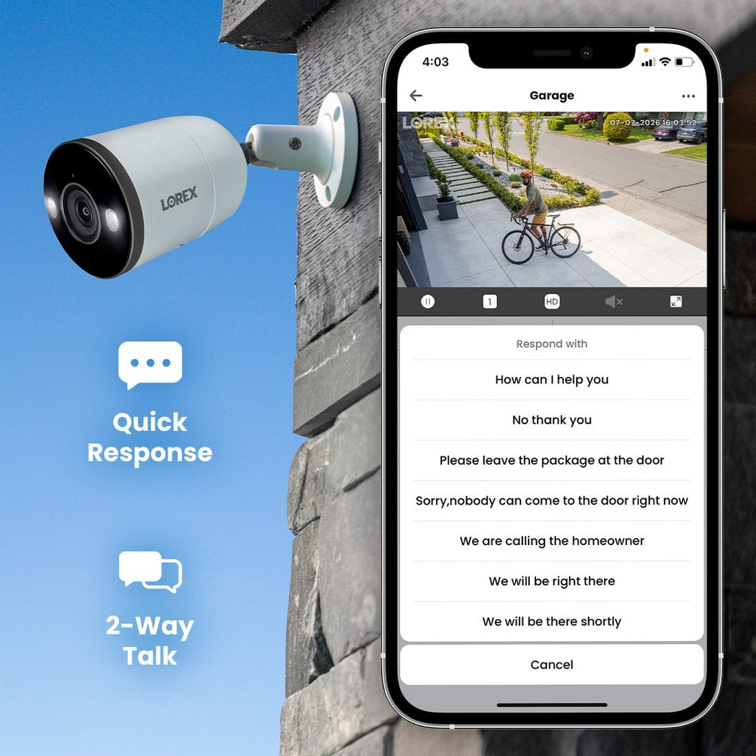 Set 4 Cameras IP
