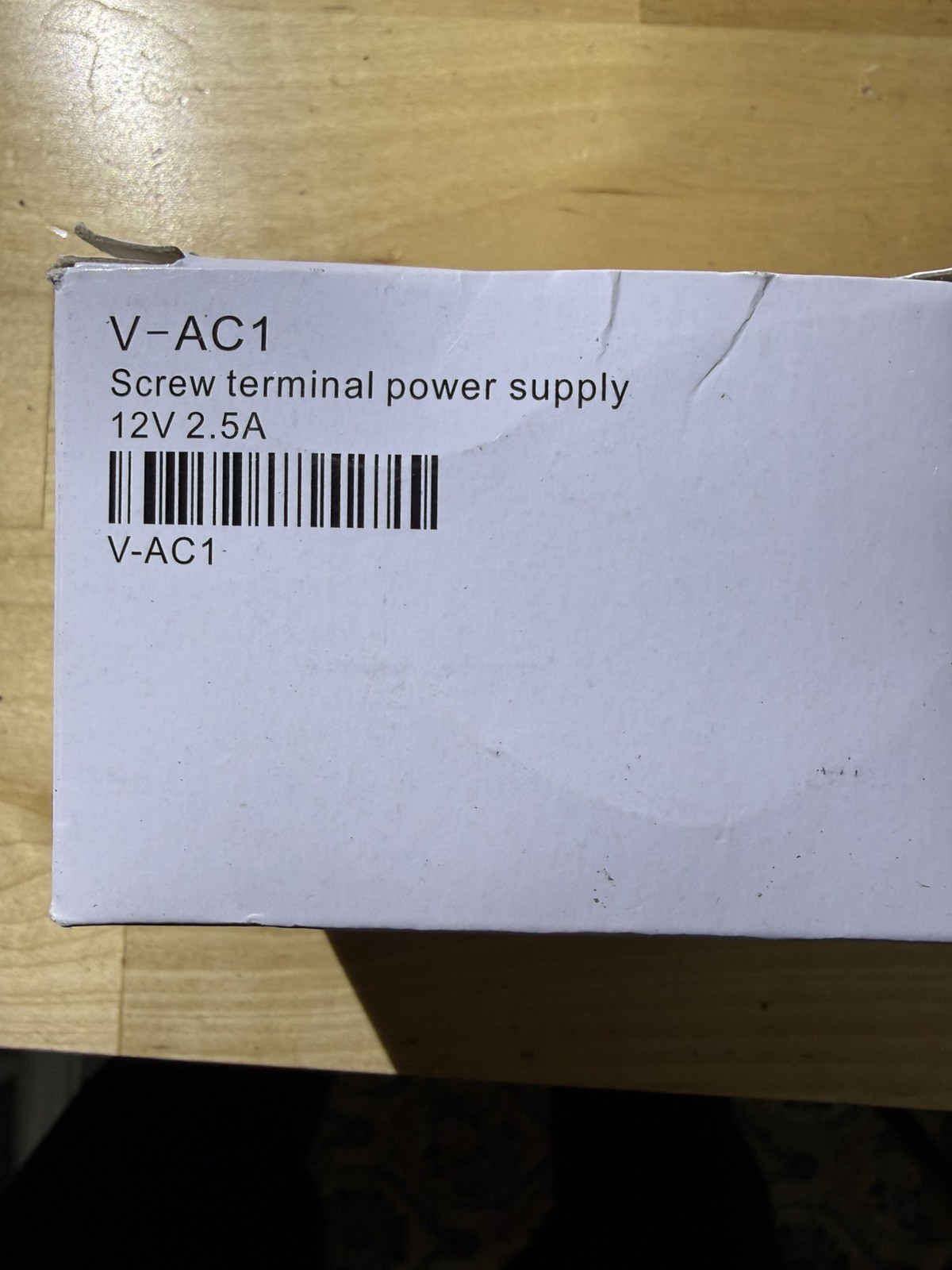 Vivint Smart Home V-AC1 Screw Terminal Power Supply 12V 2A ZB-A120020A-09