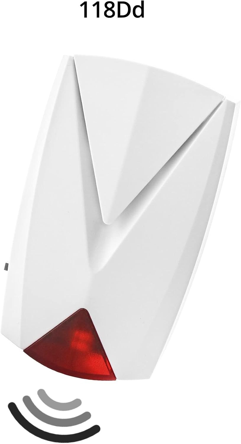Durable Stainless Steel Power Loss Alarm – 118 dB Siren & LED Light Indicator