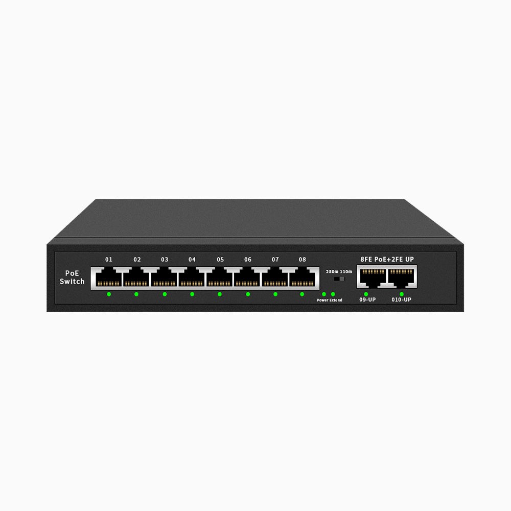 ANNKE 8-Port 16-Port Gigabit Ethernet PoE Switch IP Network for NVR IP Camera