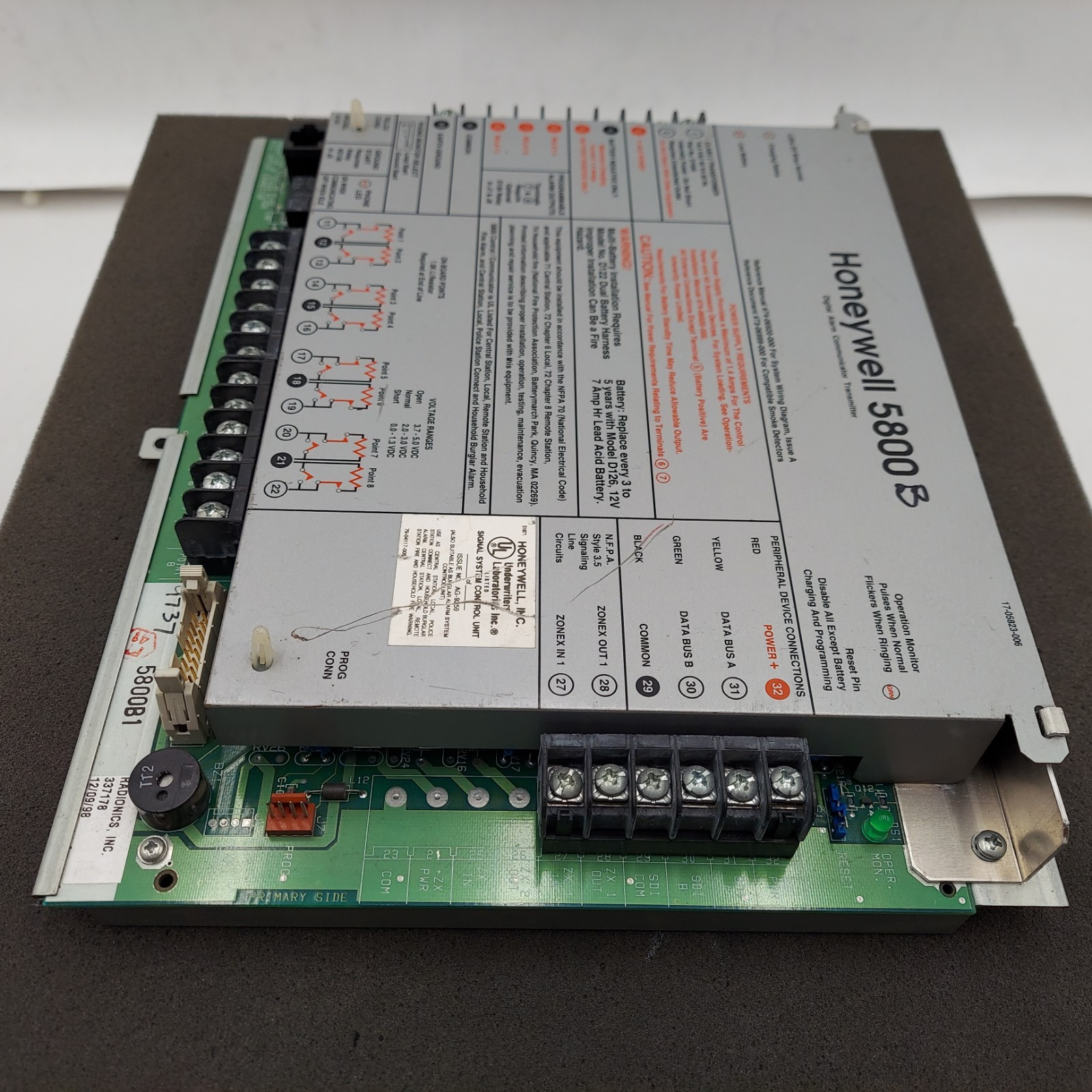 Honeywell 5800B / 5800B1 Hardwared to 5800 Wireless Converter