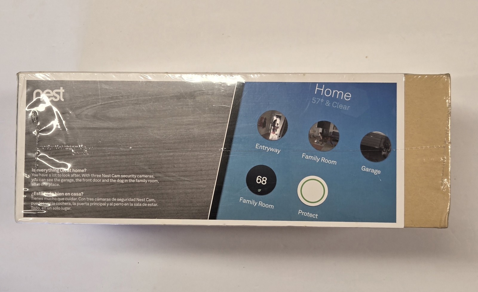 Google Nest Cam Indoor Smart Security Camera 3 Pack NC1104US NEW & Sealed