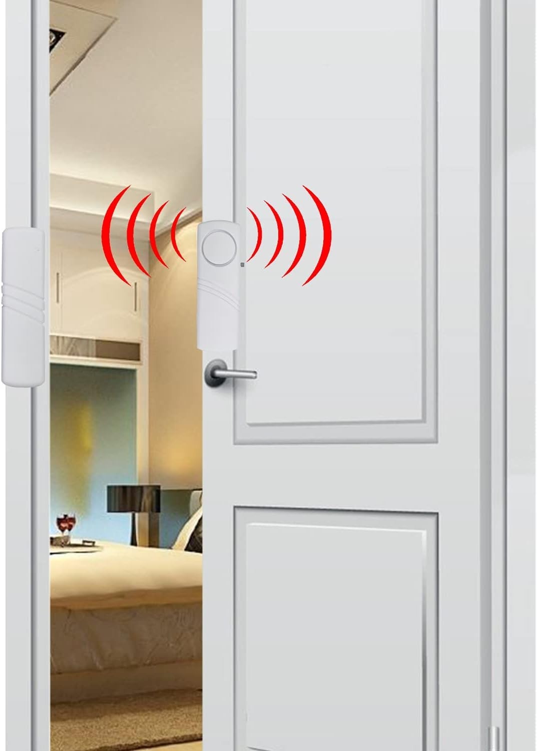 110dB Window Door Alarm Pack – Effortless Installation for Home Security