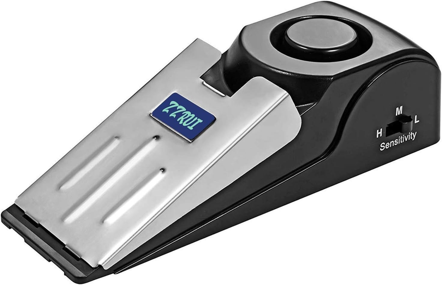 Portable Door Stop Alarm with 120dB Siren for Home Security & Travel Safety