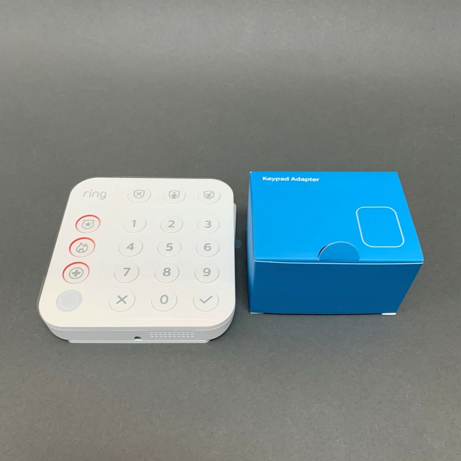 Ring Alarm Home Security Keypad & Adapter 2nd Generation White New