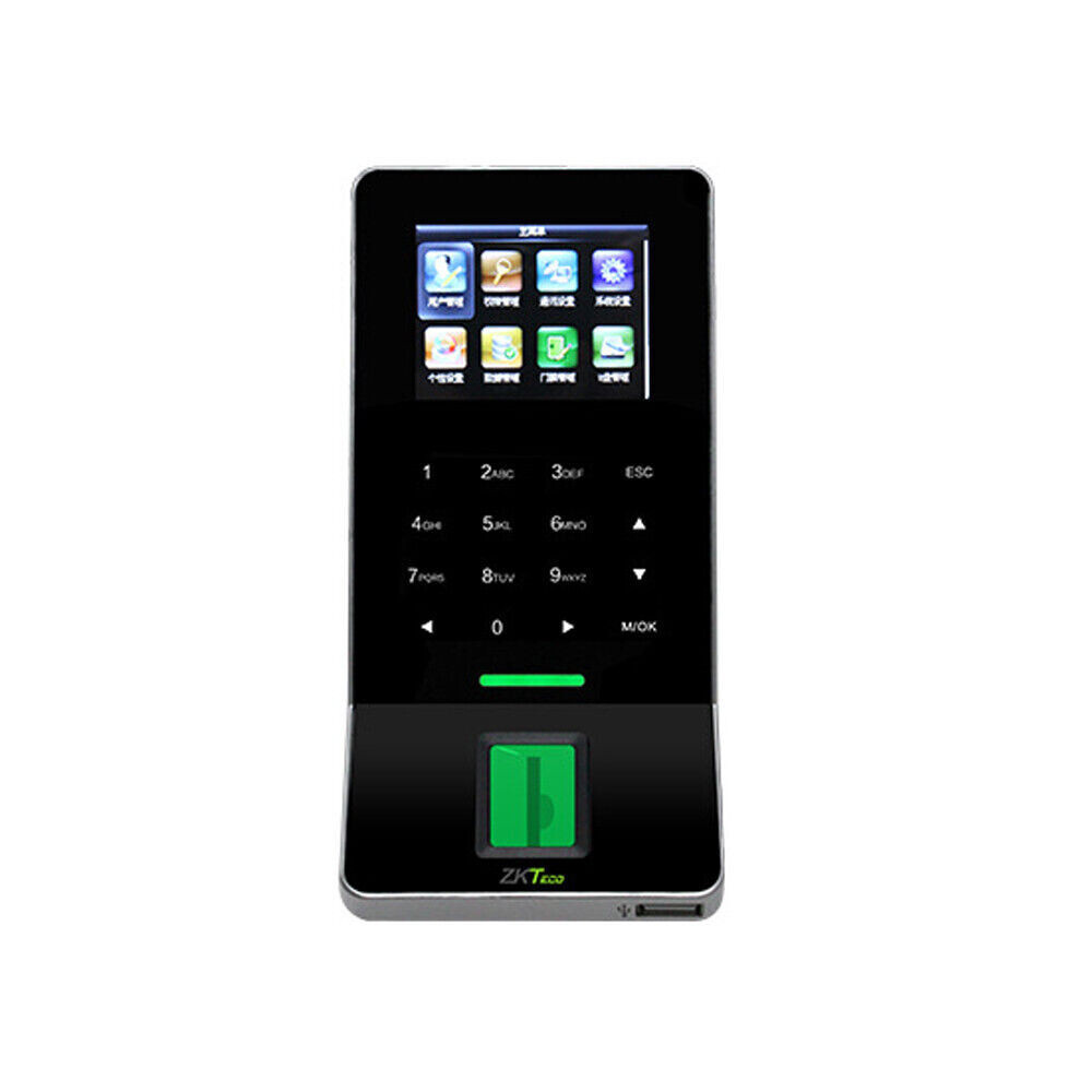 ZKSoftware F28 Fingerprint Time Clock And Access Controller System With TCP/IP