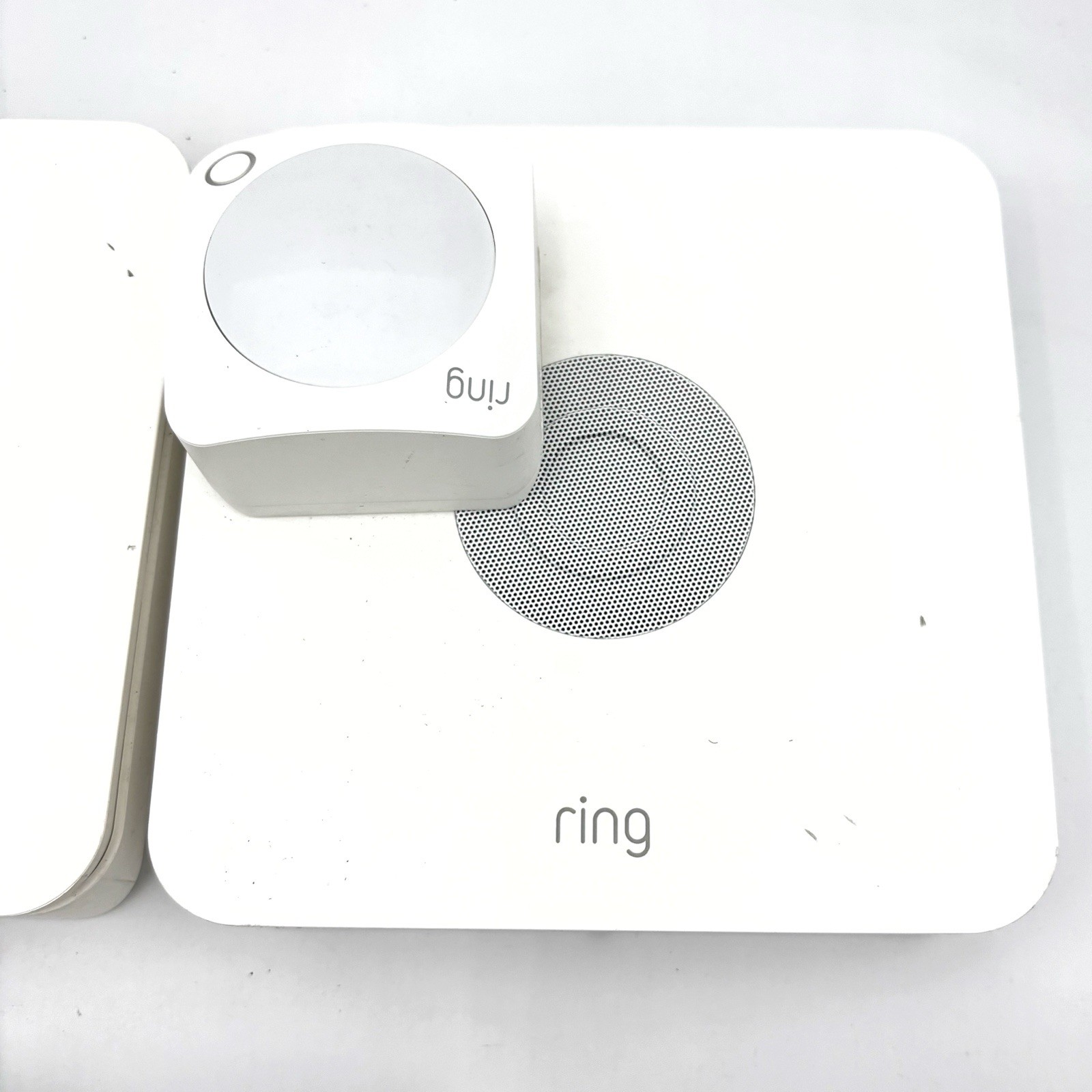 Ring Alarm Base Station US Z wave Plus 4HB1U9-0EN0 Lot Of 2 + Motion For Parts