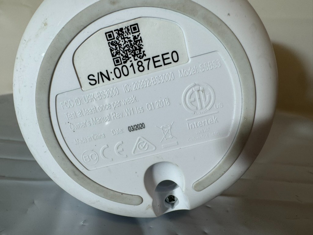Replacement SimpliSafe Base Station SSBS3 ONLY – Home Security System – 1M