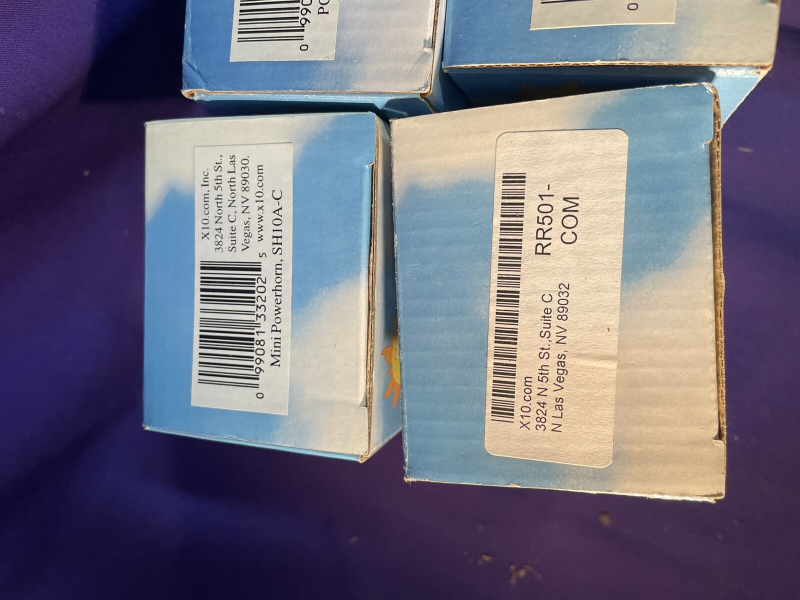 X10 Powerhouse Security Lot of 8 NIB transceiver appliance socket RF PC etc