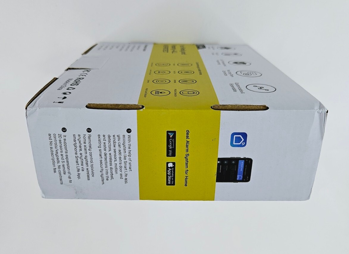 GRSICO Home Alarm System Wireless 9 Piece Kit