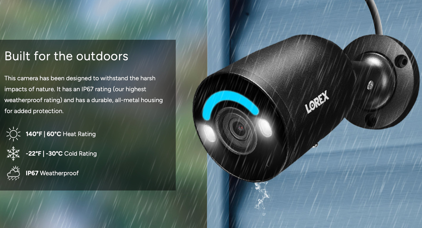 Lorex Smart 4K ultra HD 8-Channel 2TB DVR 4-4k Bullet Camera Security System NEW