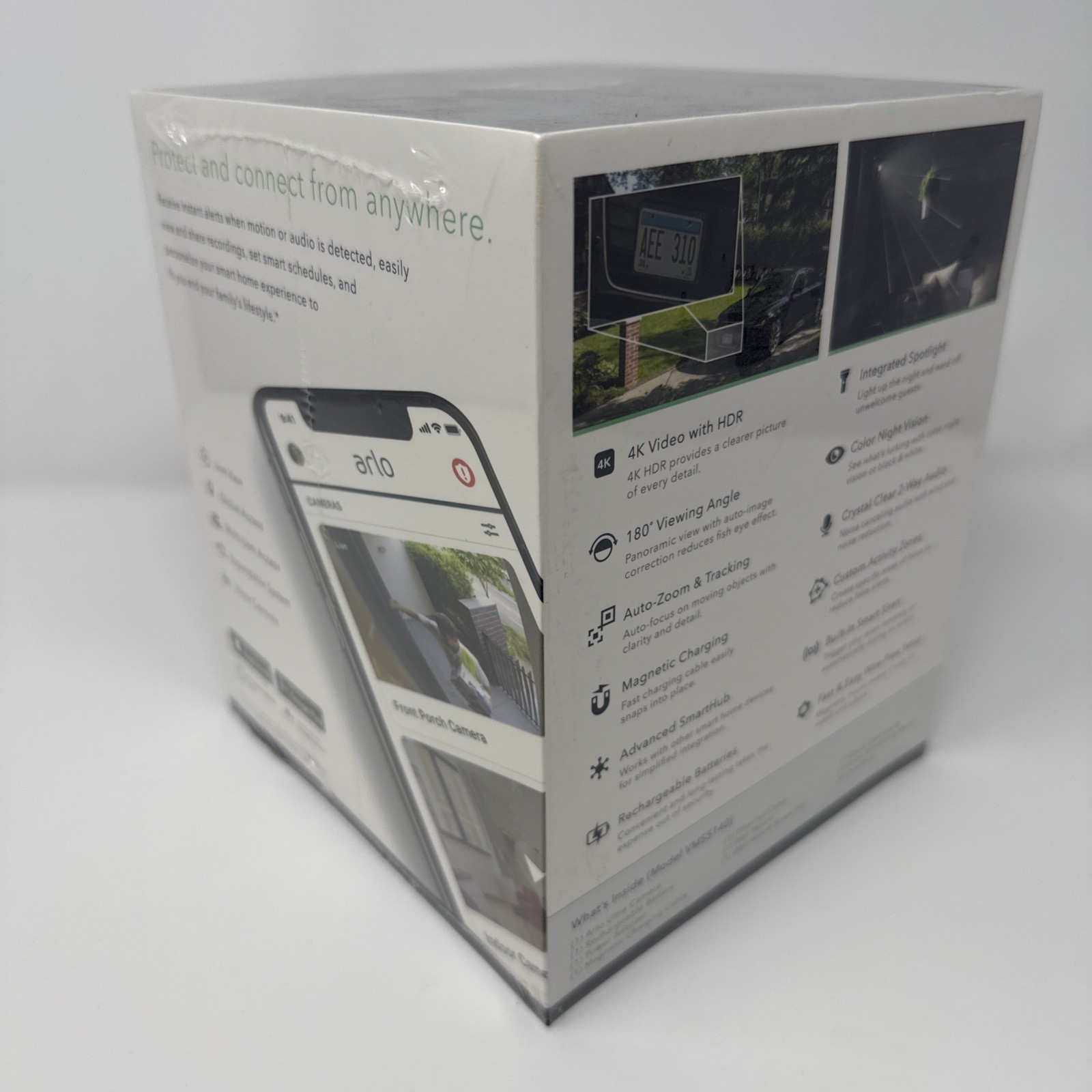 Arlo Ultra VMS5140 4K UHD Security System Camera (VMC5040) & Smarthub (VMB5000)
