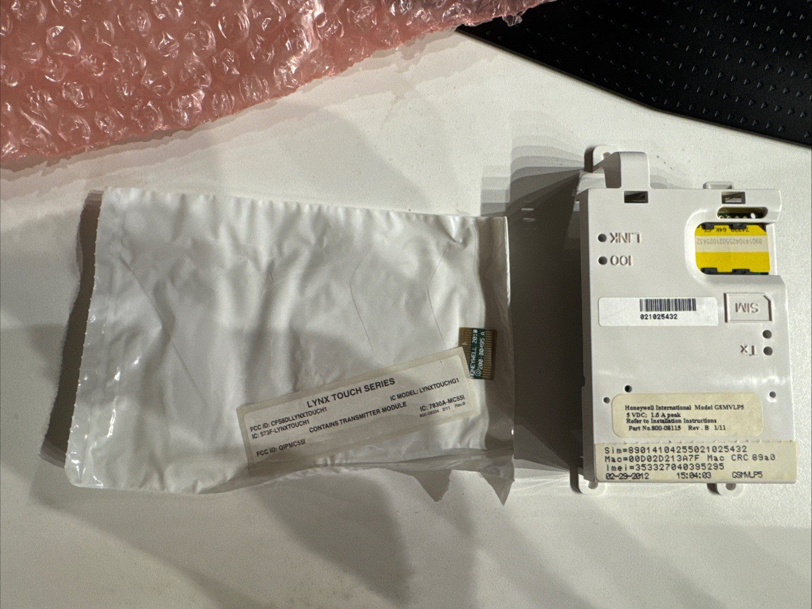 Honeywell GSMVLP5-4 IntelliPath Series 4G Communicator (SIM Card Not Activated)