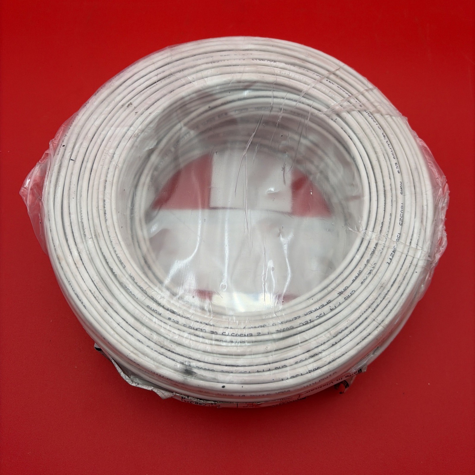500′ SnapAV 22-Gauge 4-Conductor Solid CMG-Rated Security Wire 7.7 lbs.