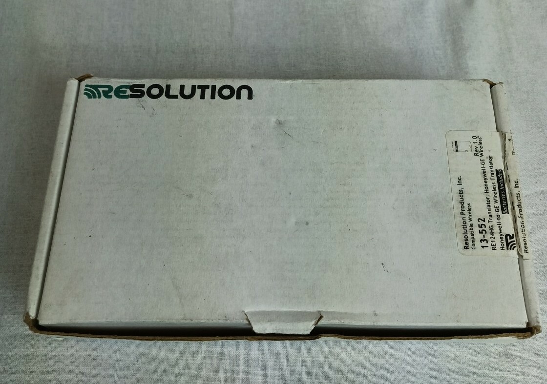 Alula/Resolution 13-552 RE124HG Honeywell to GE Wireless to Wireless Translator