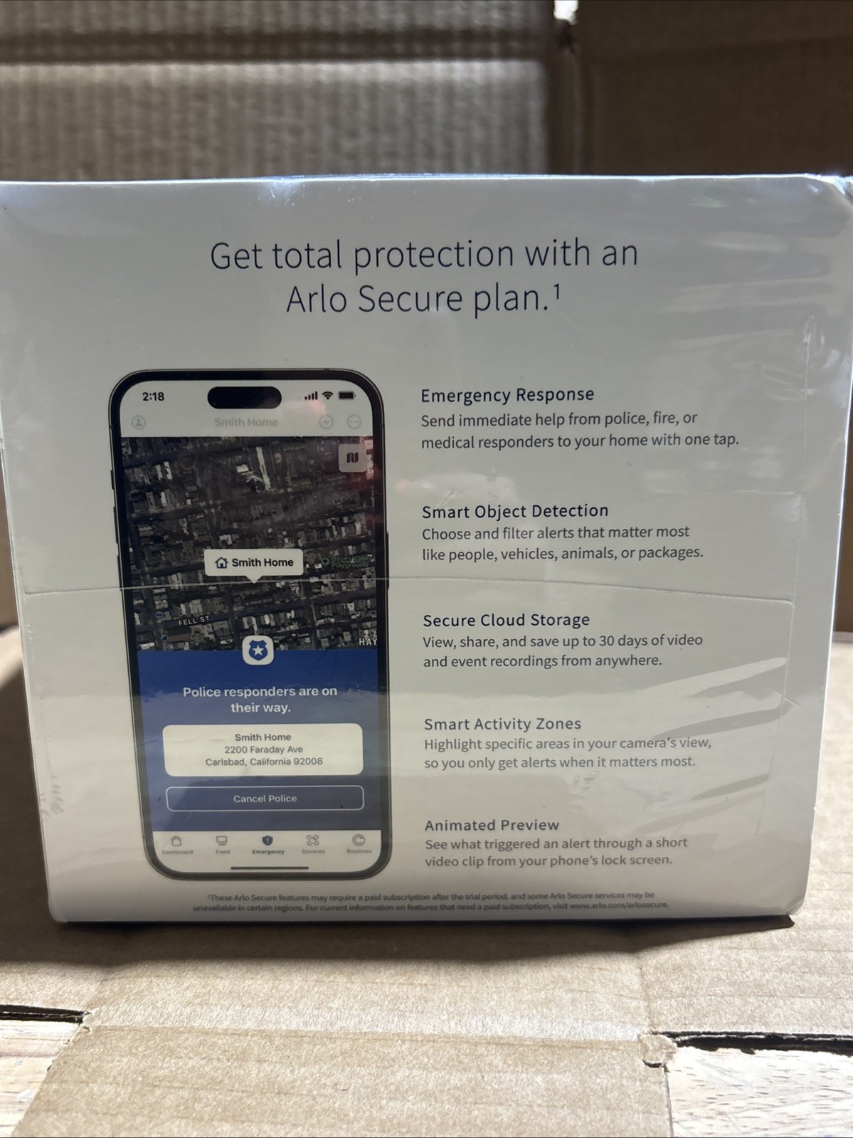 #Arlo Pro 5S Spotlight Wireless Security Camera 2K HDR Dual-Band Wi-Fi – 3 Pack