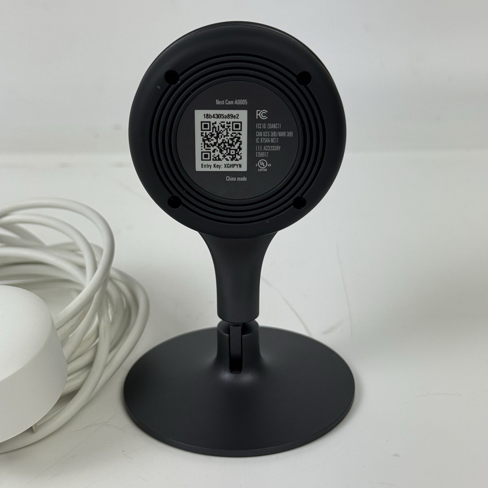 Google Nest Cam (NC1102ES) Indoor Security Camera Black A0005 – Tested