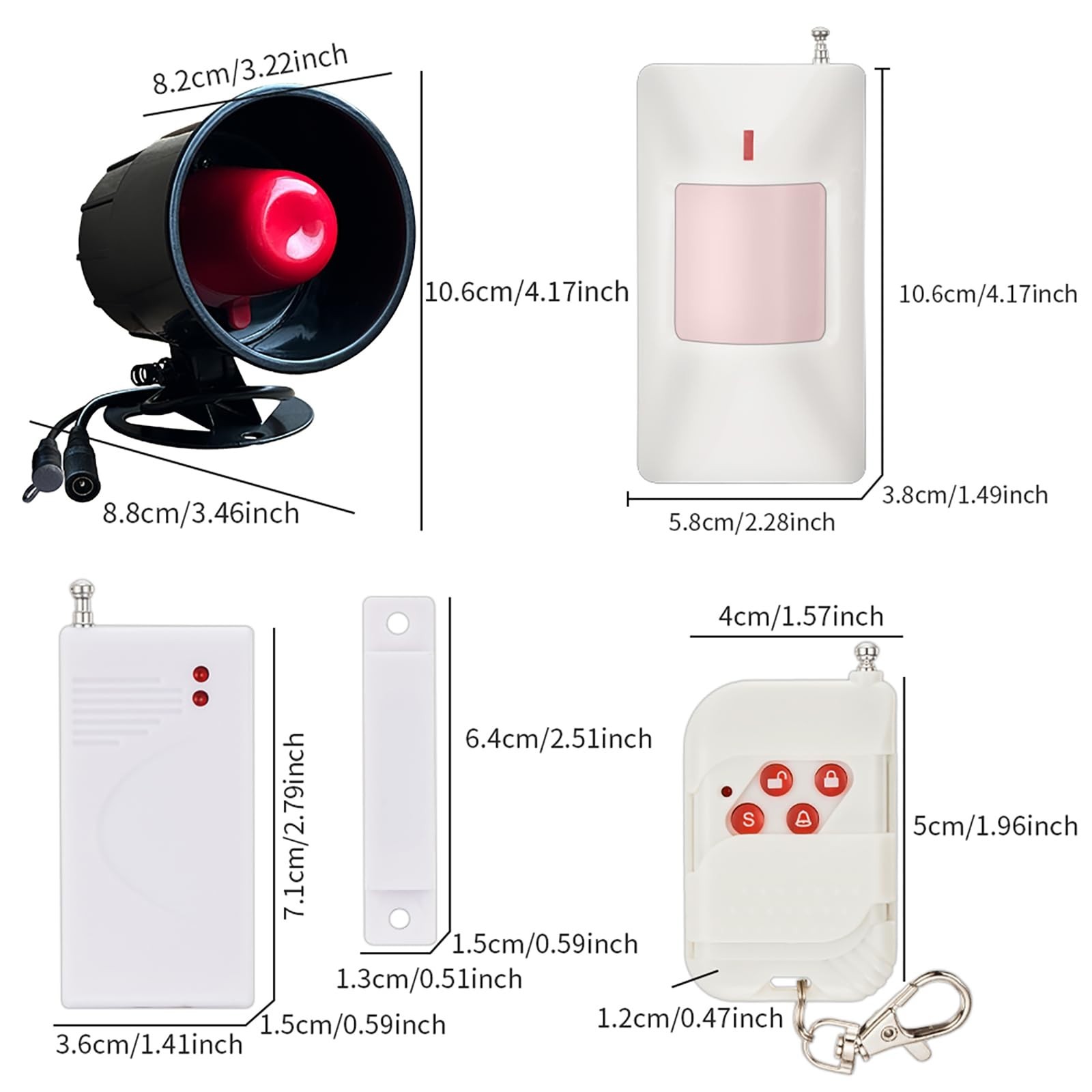 Tuya app WiFi New, Home Office Store Security System, Burglar Alarm System kit