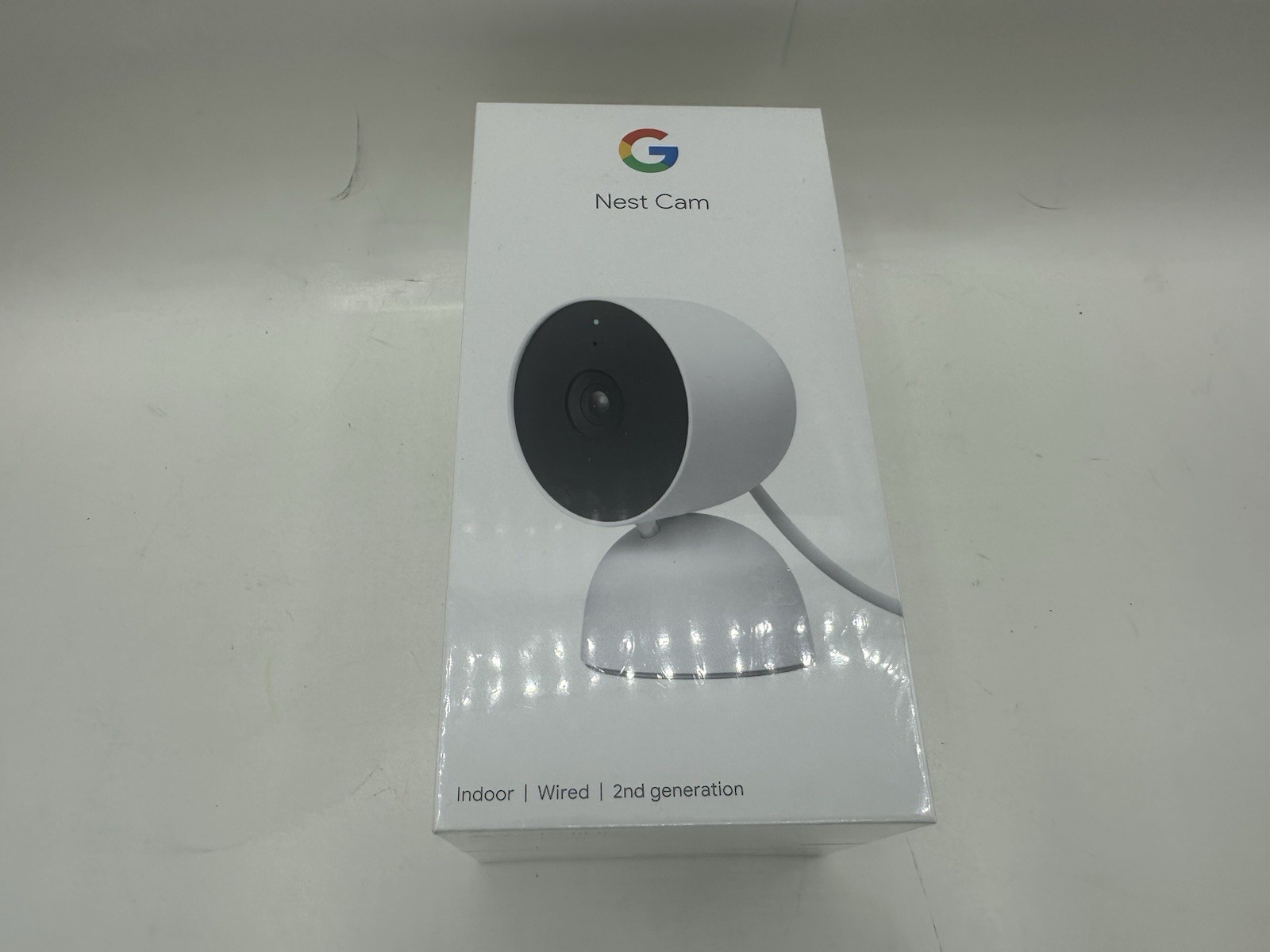 Google Nest Security Indoor Wired Camera 2nd Generation Night Vision w/ Alerts