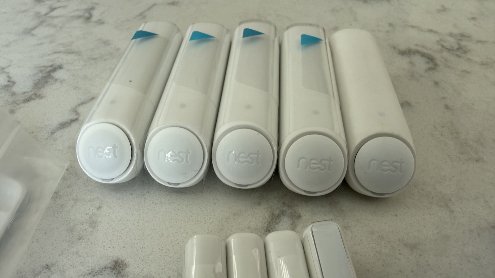 (5) LOT of Nest Detect A0028 Home Door Window Motion Sensor for Nest Secure