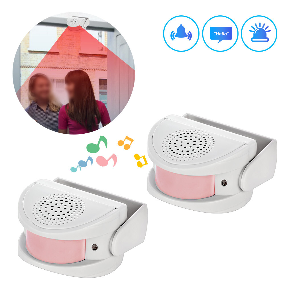 KERUI Wireless Motion Sensor Detector Doorbell Gate Entry 32 Chiimes Alert Alarm