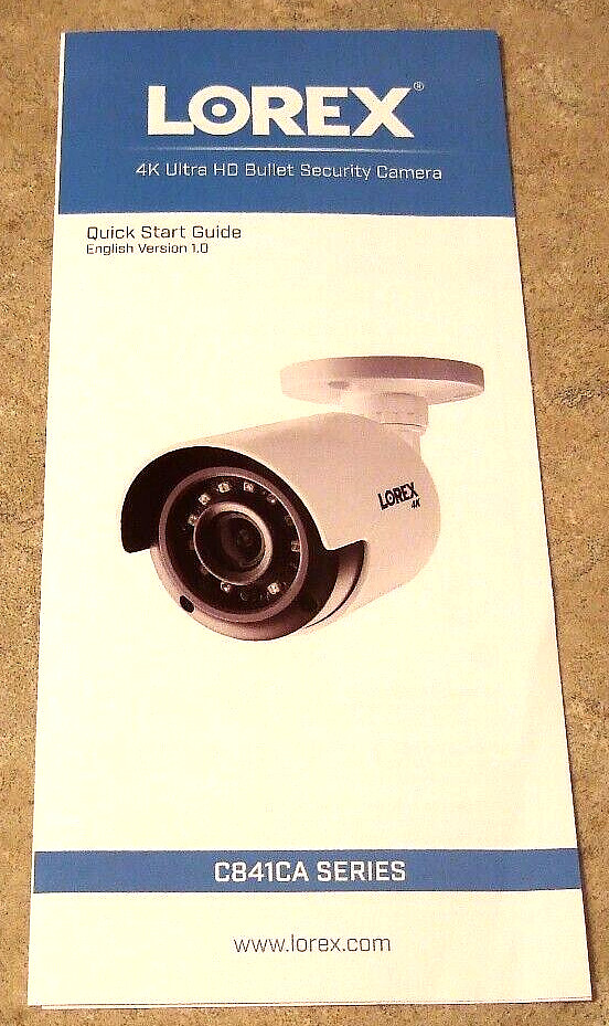 Lorex 4K Ultra HD 8CH 1TB Analog Security System – Complete System – NIB