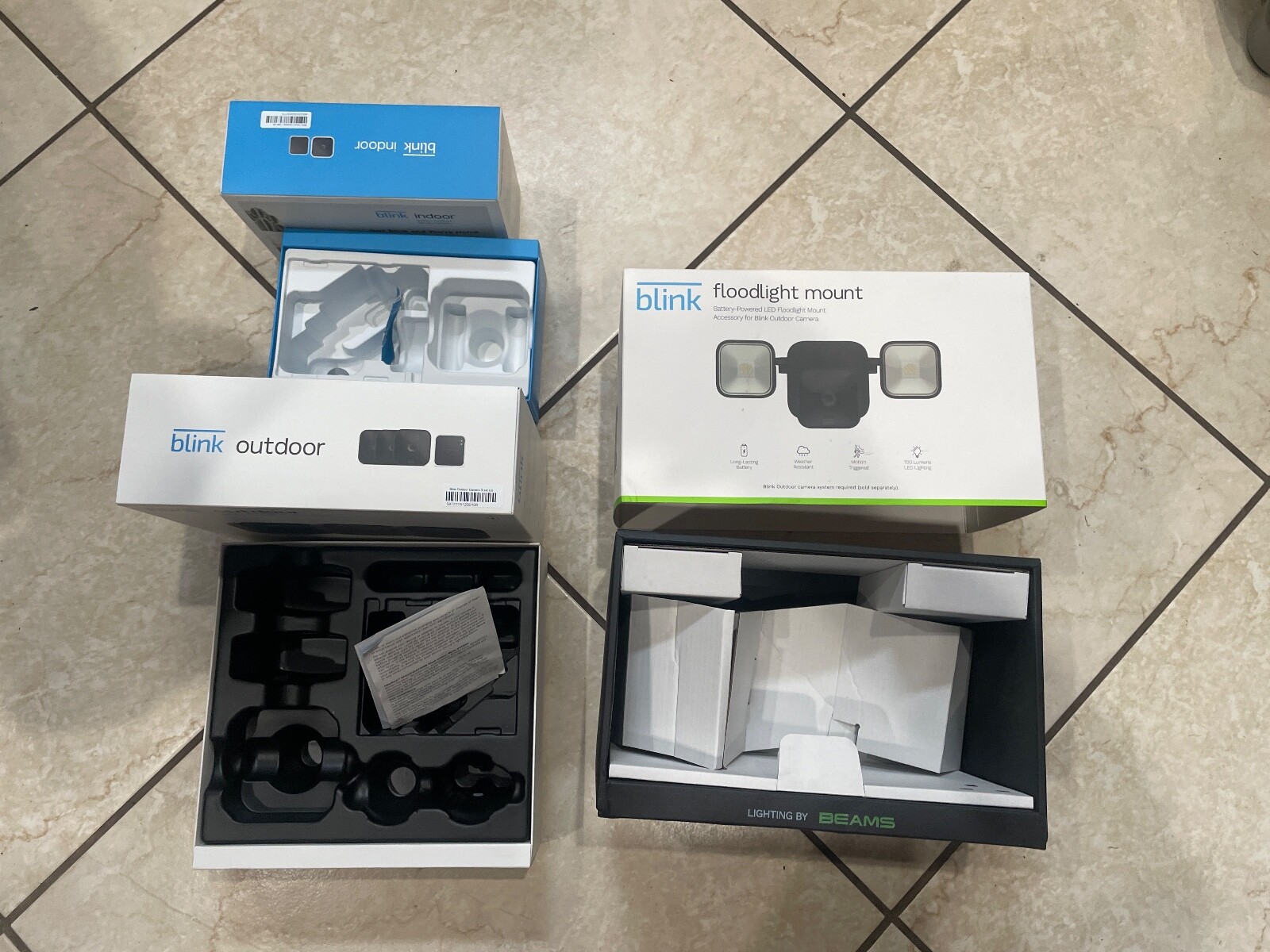 EMPTY BOX ONLY Blink XT Security Wireless Camera System Outdoor