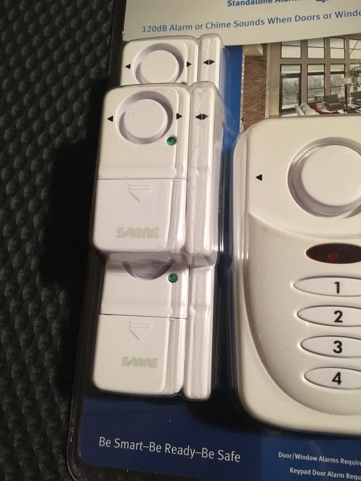Sabre Wireless Door Window Stand-alone Alarm Kit HS-WAK NEW White