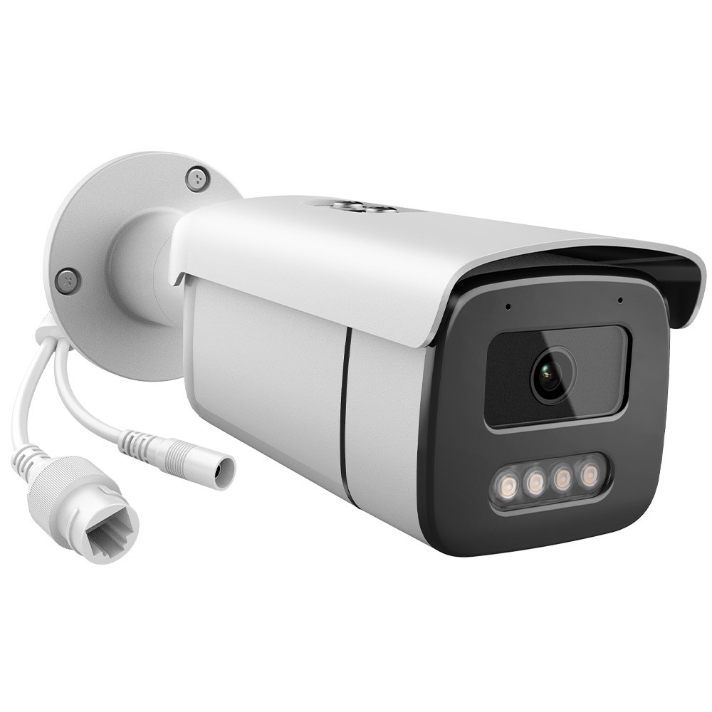 VIKYLIN 8CH 8POE NVR CCTV System 5MP Bullet IP Camera Mic Full Color Outdoor Lot