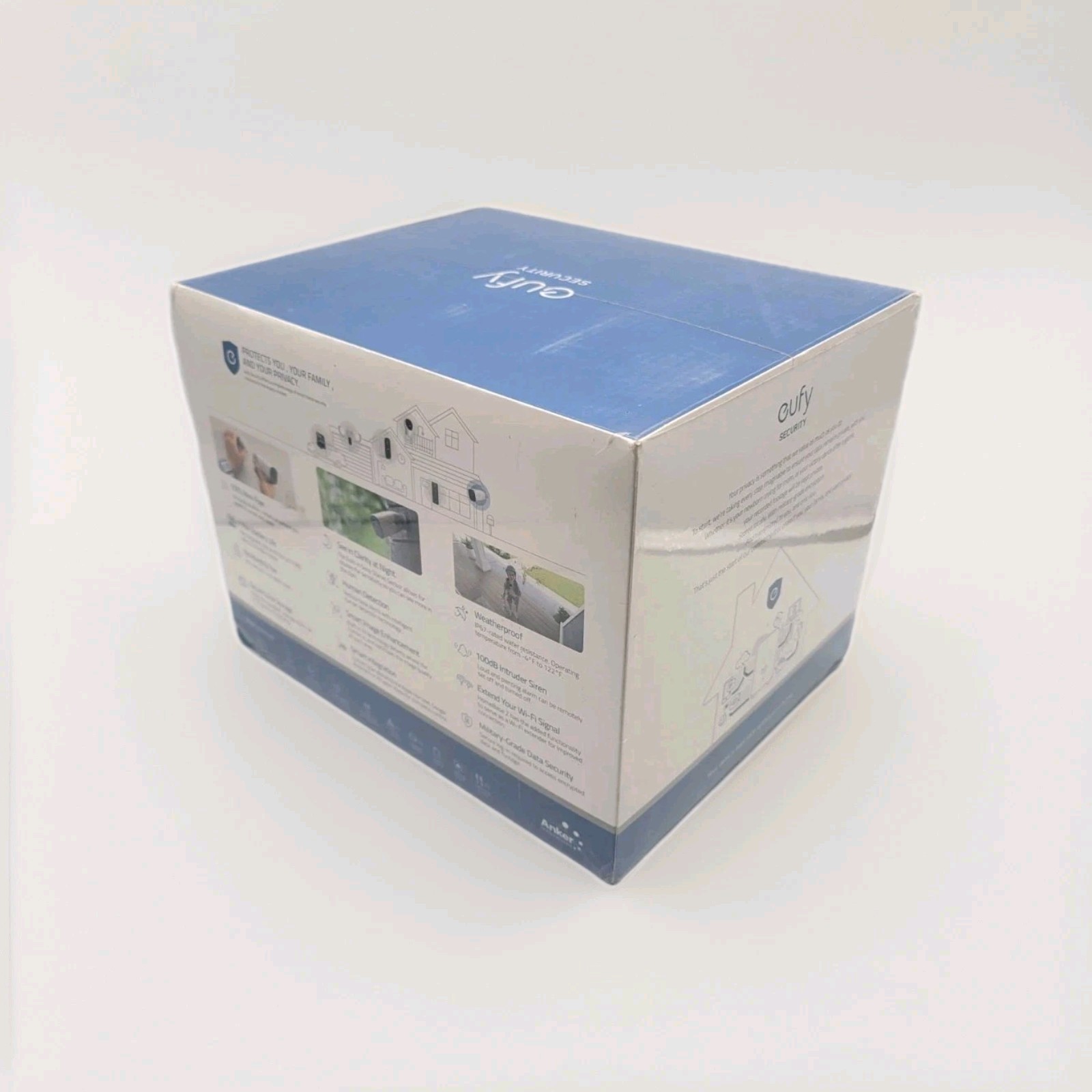 ANKER EUFY SECURITY 2 CAMERA KIT – eufyCam2 1080P 365 Day Battery T81141D1 – New