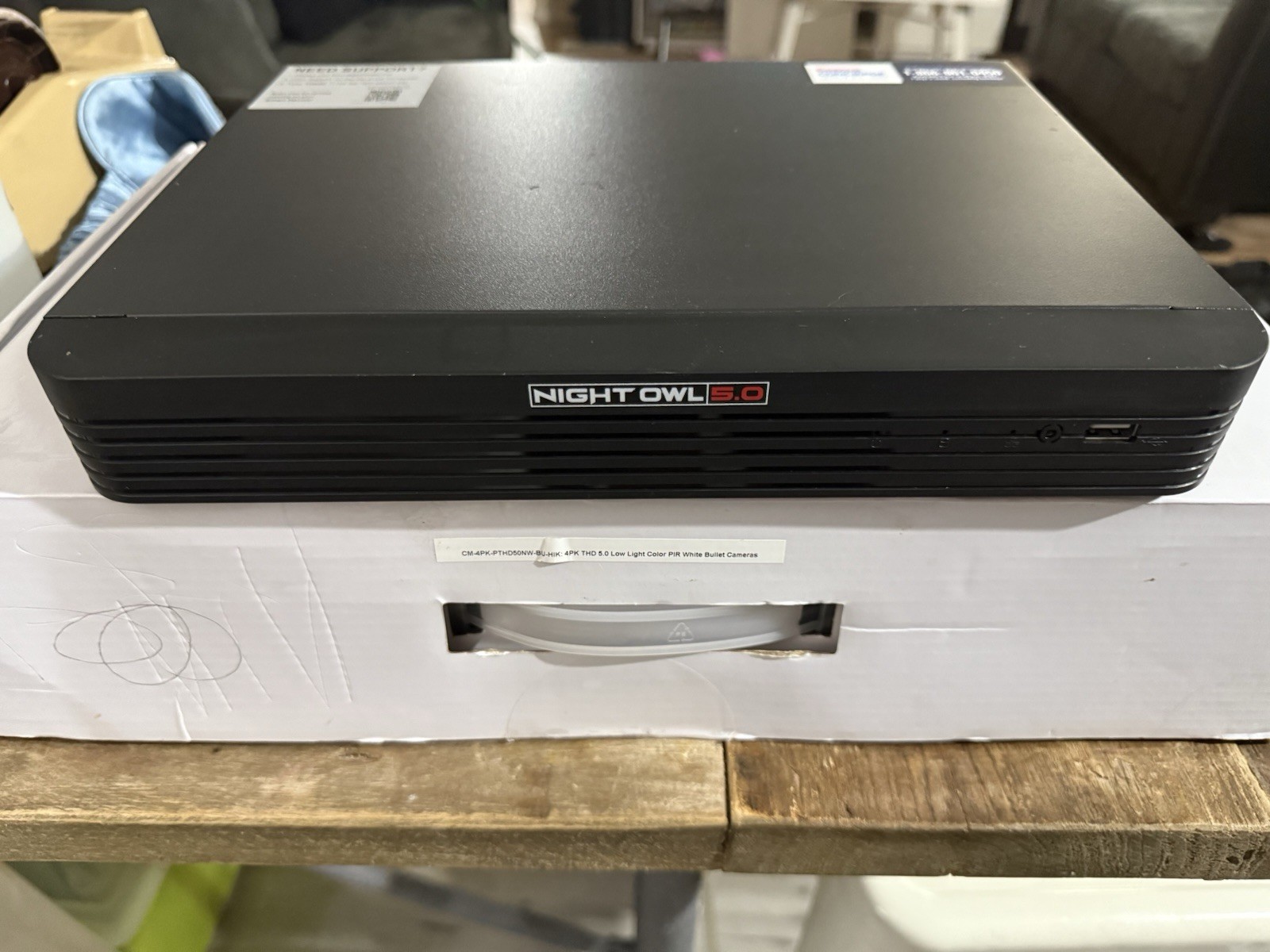 Night Owl Security System 1080p HD Wired THD50B 1TB DVR 4X HD Cameras PTHD50NW