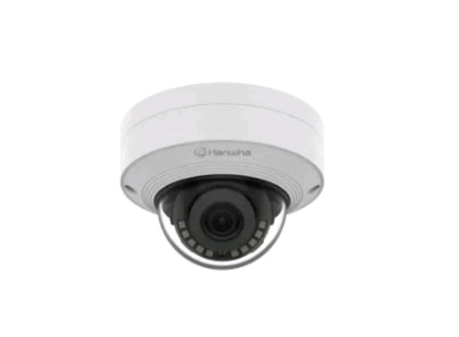 Wisenet QNVC9011R Q Mini Network Outdoor Dome Camera 4K 30fps White