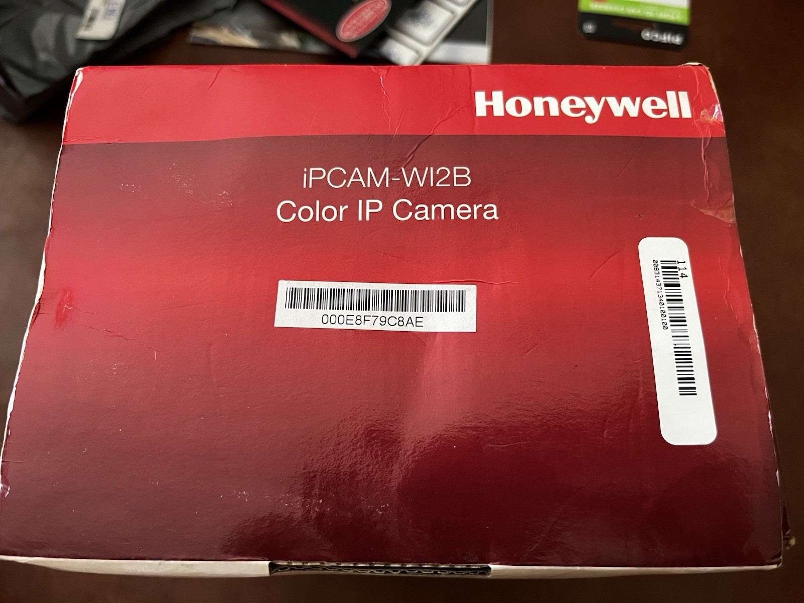 Honeywell iPCAM-WI2B Color ip Camera CCTV Security Totalconnect (087)