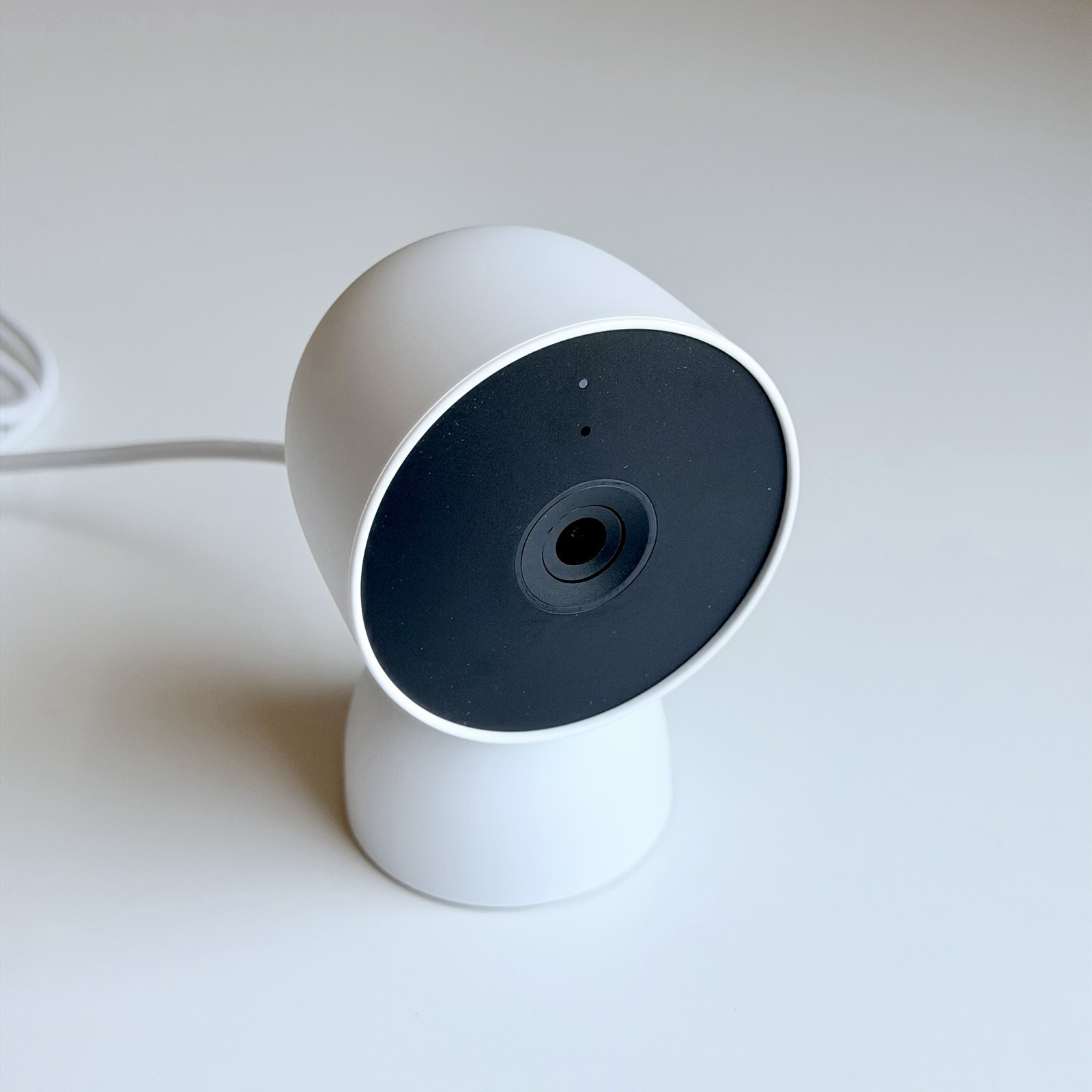 Google Nest Security Cam Indoor 1080p Wired GJQ9T (White Snow) 2nd Gen
