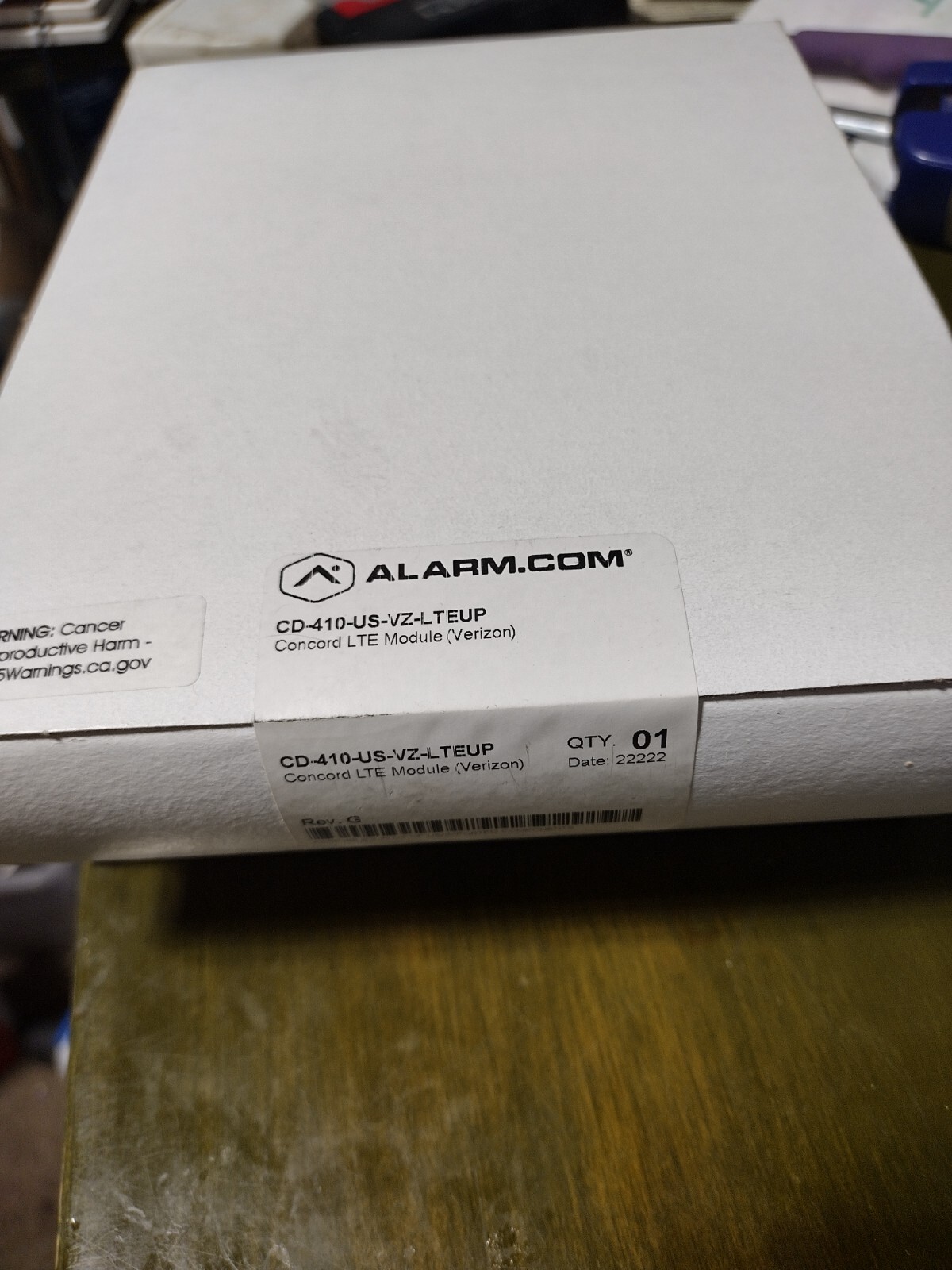 Alarm.com CD-410-US-VZ-LTEUP (Update for Concord LTE Module for Verizon)