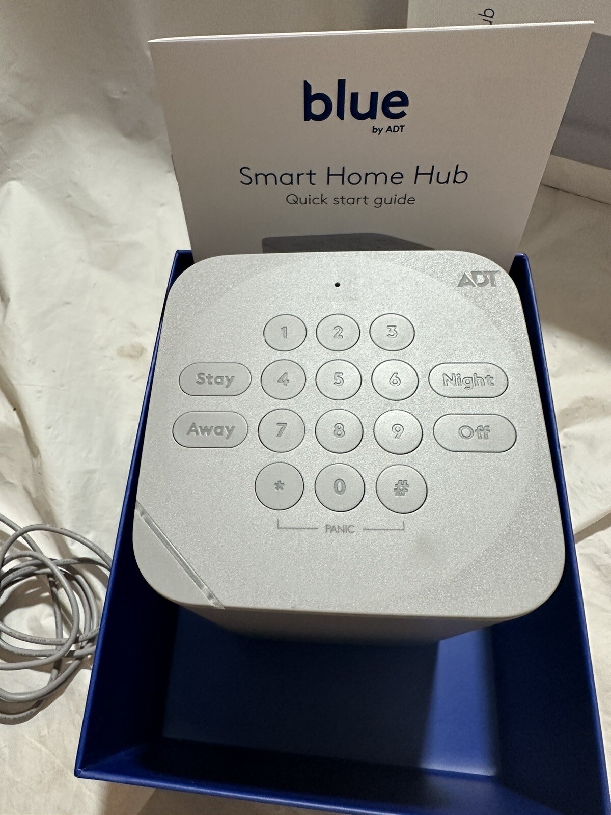 BLUE BY ADT SMART HOME HUB OUTDOOR CAMERA DOOR & WINDOW SENSOR+ Motion