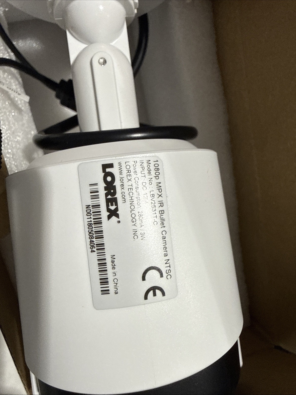 NIB* Lorex LBV2531T-C LBV2531TB 1080P MPX IR Bullet CAMERA NTSC