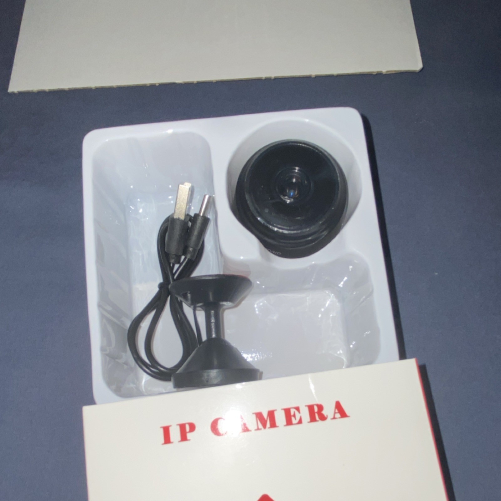 IP Camera 1080p Indoor Wi-Fi Night Vision USB Power Alexa/Google Mount
